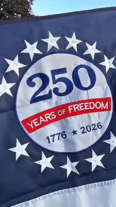 Last Day 48% OFF🔥250th Anniversary USA Commemorative Flag (3x5 Ft),Double-sided mirror embroidery