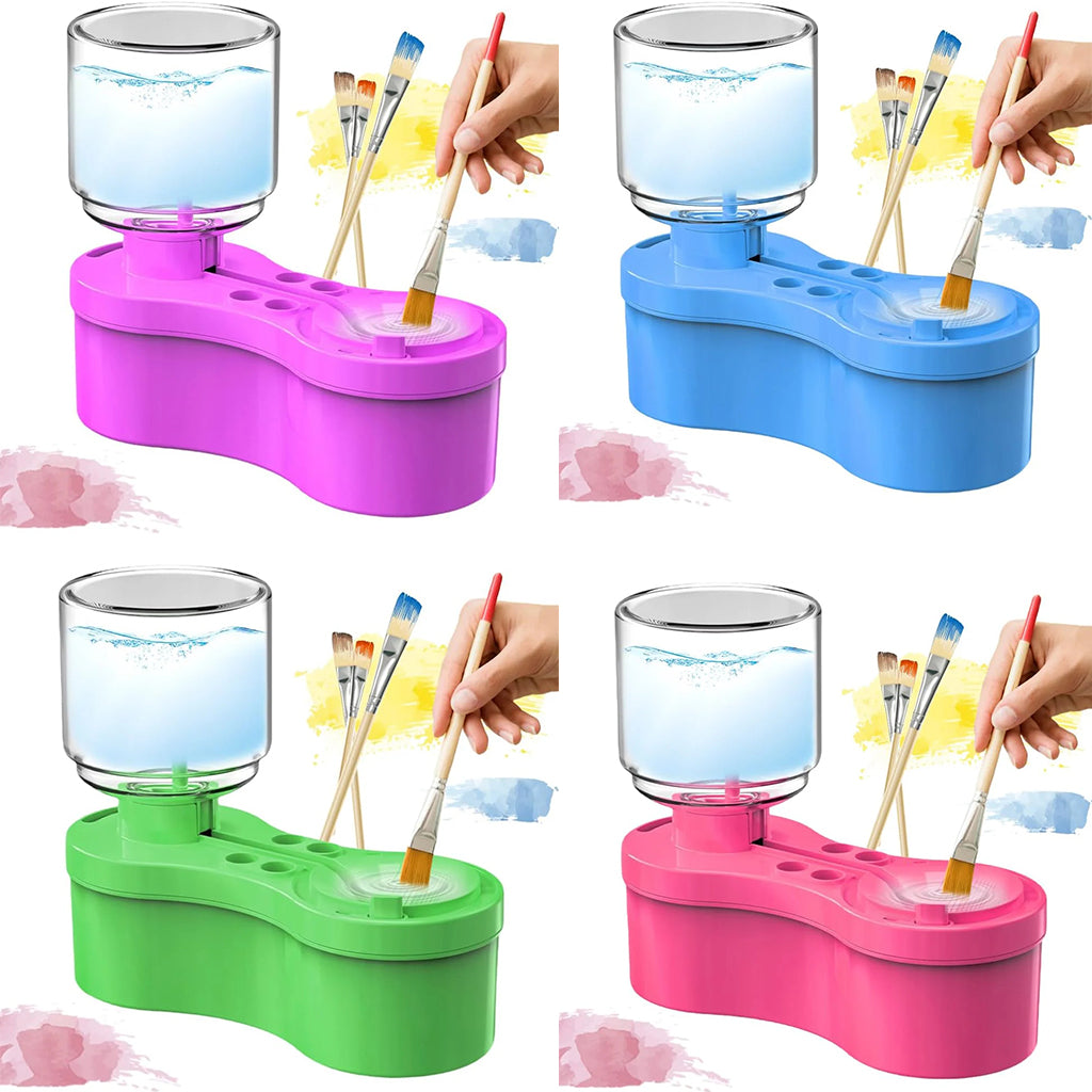 🎨🔥Universal Crafts Paint Brush Cleaner Rinse Cup
