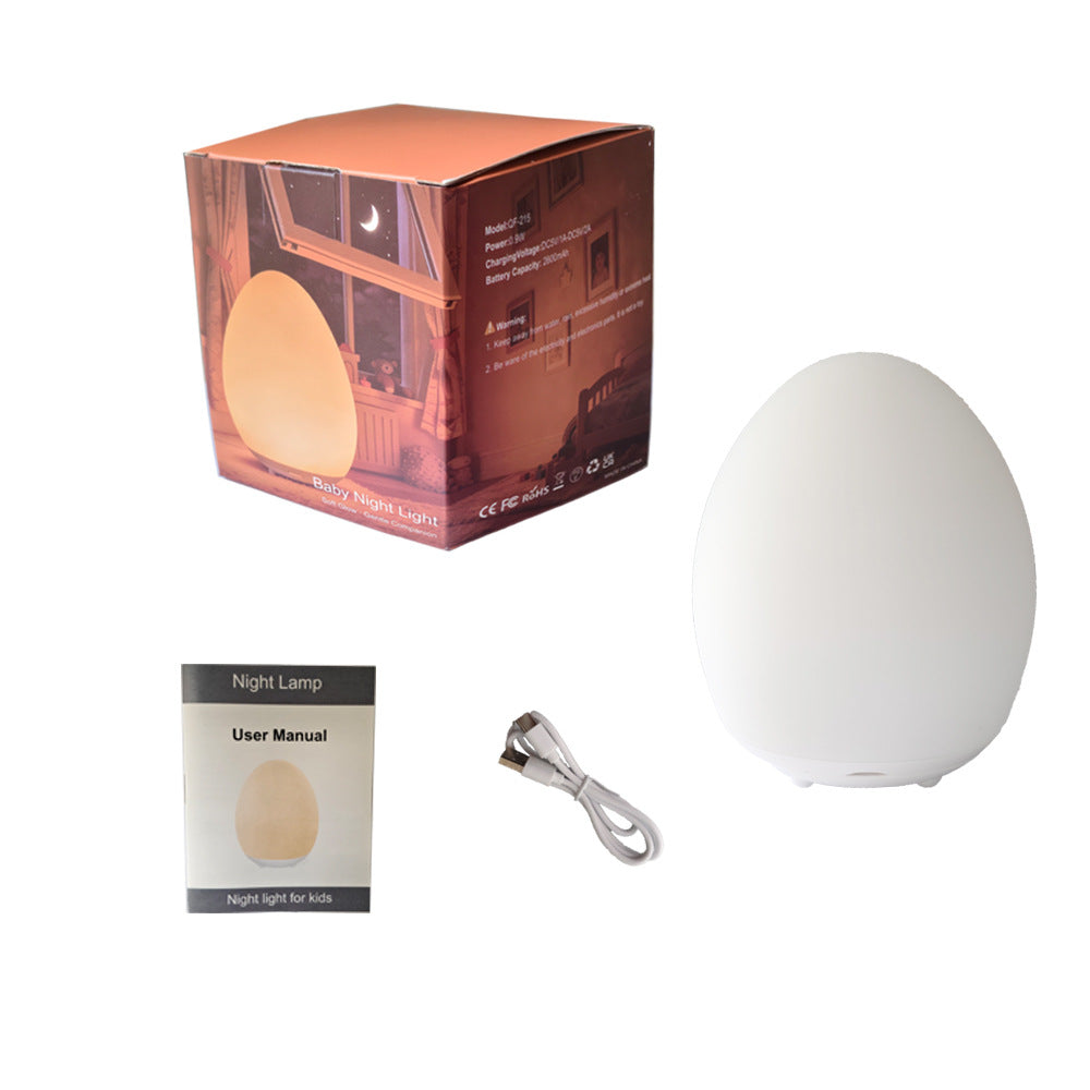 Egg Baby Night Light with 7 Dimmable Colors