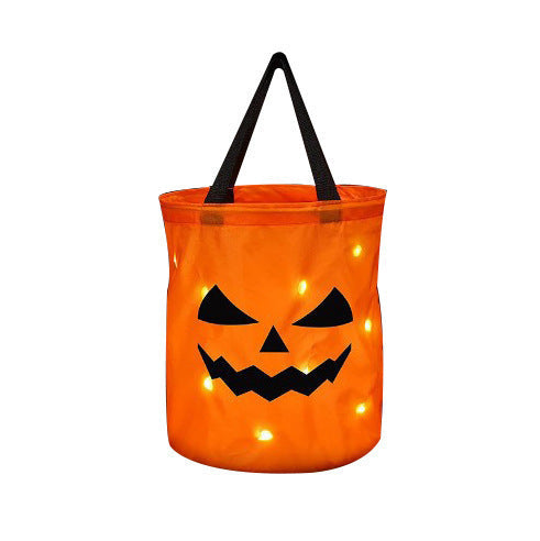 π 2026 Sale β Over 19,000 Sold!β¨ Halloween Glowing Pumpkin Bag β LED Lights & Spacious Interior π¬2 Pack