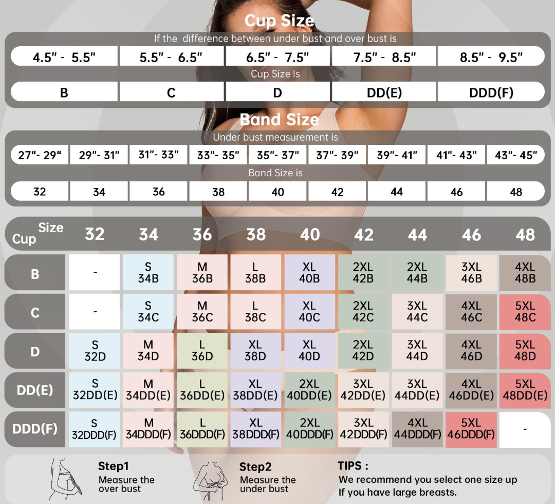OEAK Jelly Wireless Padded Bra – Full Coverage Everyday Comfort Bra-A0010