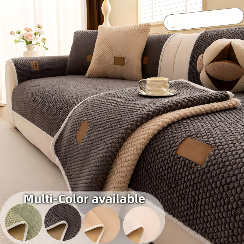 Thickened Non-Slip Sofa Cover β Ultra-Soft, Washable, Scratch-Resistant & Pet-Friendly, 4 Colours ποΈβ¨