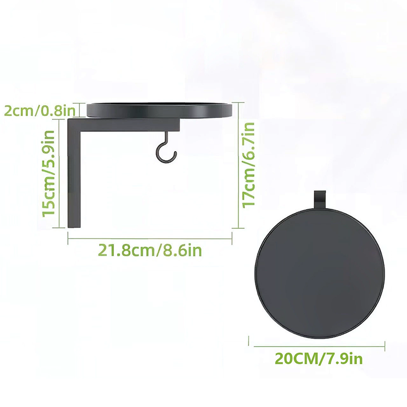 Wall-Mounted Metal Bird Bath β Antique Bronze Finish π¦ππ§±π‘