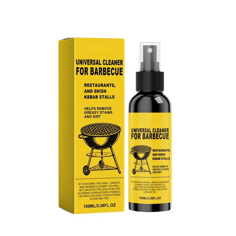 🔥Buy 3 Get 2 Free🧽 Heavy-duty BBQ Cleaner – dissolves carbon, grease, and baked-on grime!