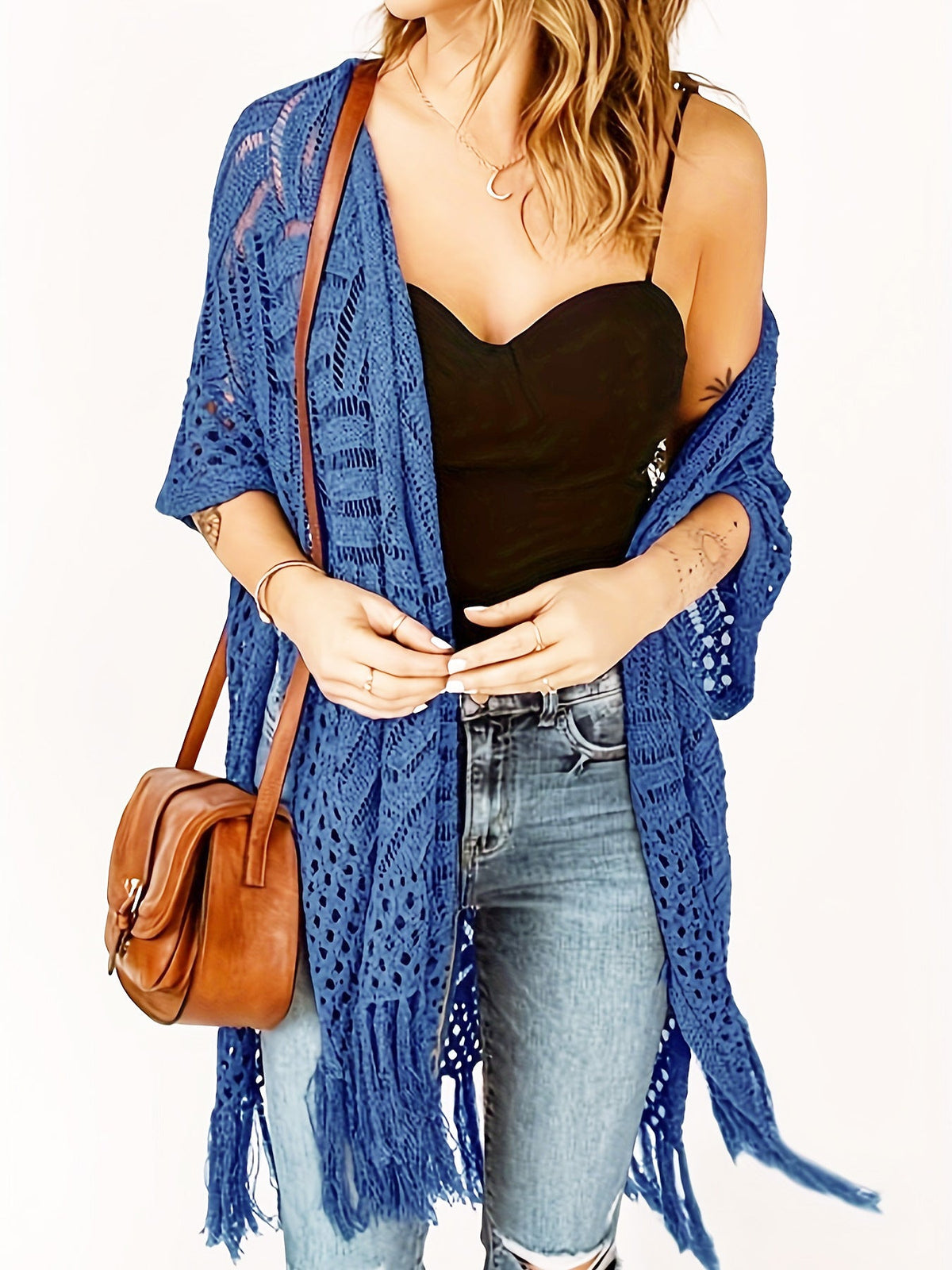 ✨🔥2026 Women's Lightweight Knit Cardigan 💖 Perfect for outdoor beach vacations and sun protection