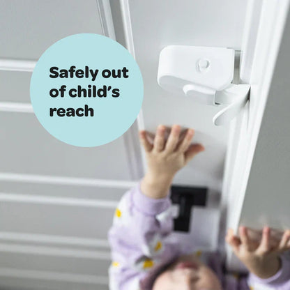 Child Safety Lock for Interior Doors