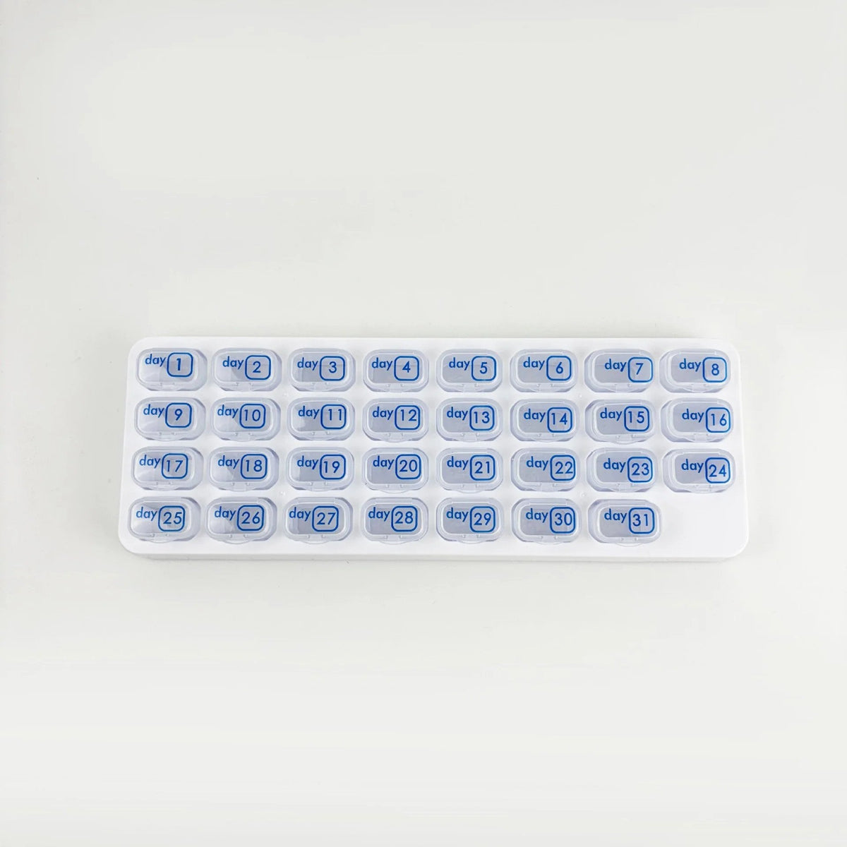 🎉💊31 Days Pill Box-Monthly Pill Organizer-Arthritis-Friendly Easy-Open Lids