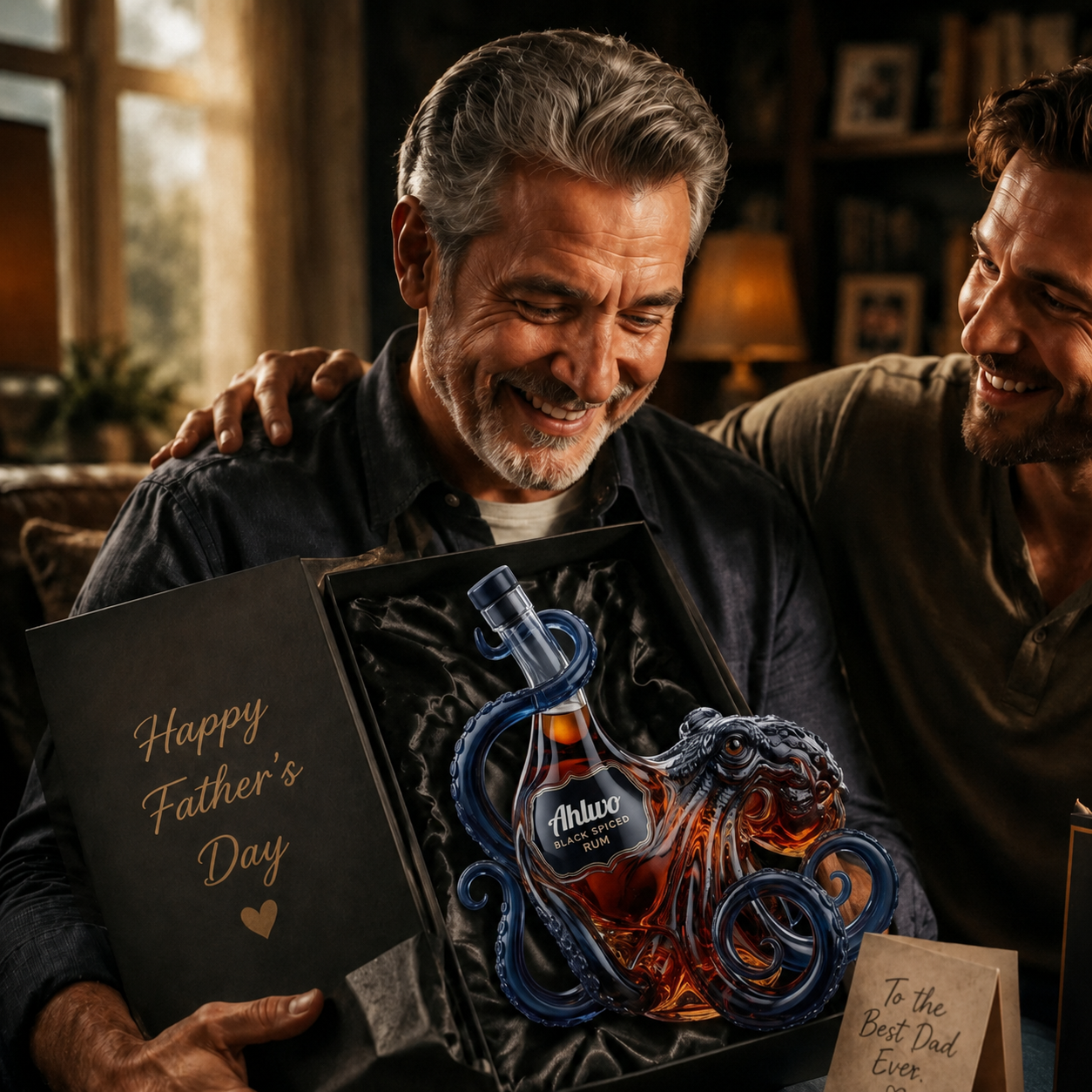 🎁 Father's Day Best Gift Special Offer – 🤗 Choose Your Legend Sculpted Decanter