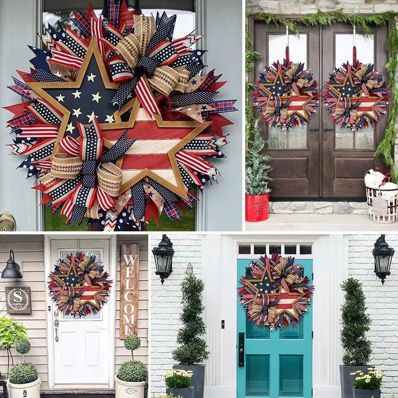 🔥 Flash Sale-60% Off 🗽This Wreath Wasn’t Made to Decorate — It Was Made to Remember