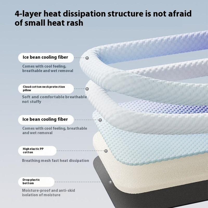 Ice Silk Pet Cooling Mat – Breathable Summer Cooling Bed for Dogs & Cats