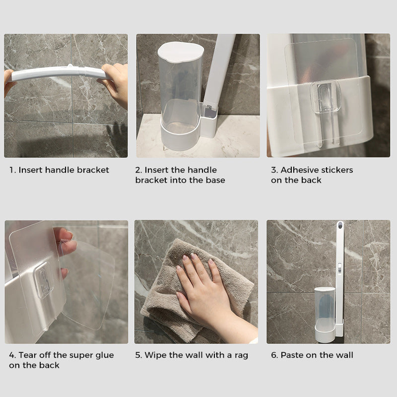 ⚡🧼 Disposable Toilet Cleaning System – Hygienic One-Click Cleaning, No Residue Left, Easy to Use & Disposable