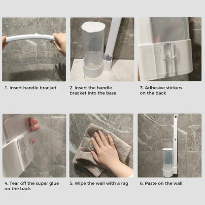 ⚡🧼 Disposable Toilet Cleaning System – Hygienic One-Click Cleaning, No Residue Left, Easy to Use & Disposable