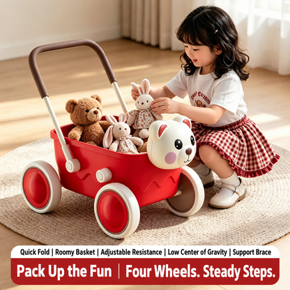 Little Explorer Push Wagon