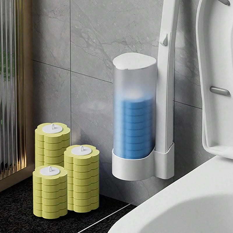 ⚡🧼 Disposable Toilet Cleaning System – Hygienic One-Click Cleaning, No Residue Left, Easy to Use & Disposable