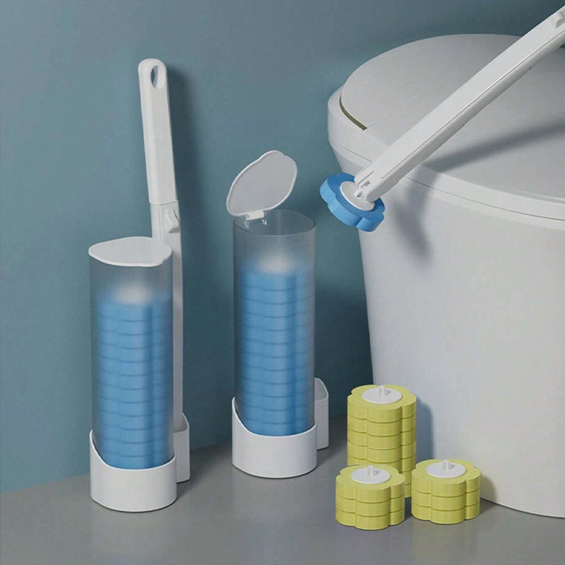 ⚡🧼 Disposable Toilet Cleaning System – Hygienic One-Click Cleaning, No Residue Left, Easy to Use & Disposable
