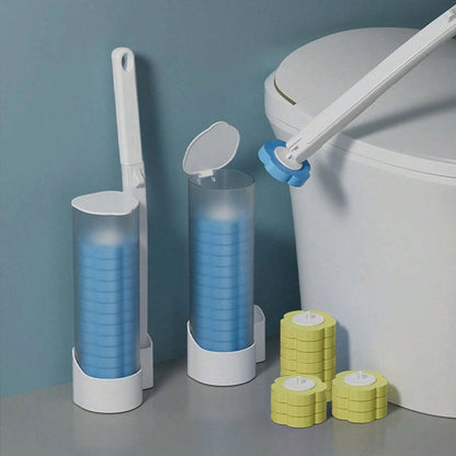 ⚡🧼 Disposable Toilet Cleaning System – Hygienic One-Click Cleaning, No Residue Left, Easy to Use & Disposable