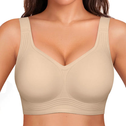OEAK Jelly Wireless Padded Bra – Full Coverage Everyday Comfort Bra-A0010