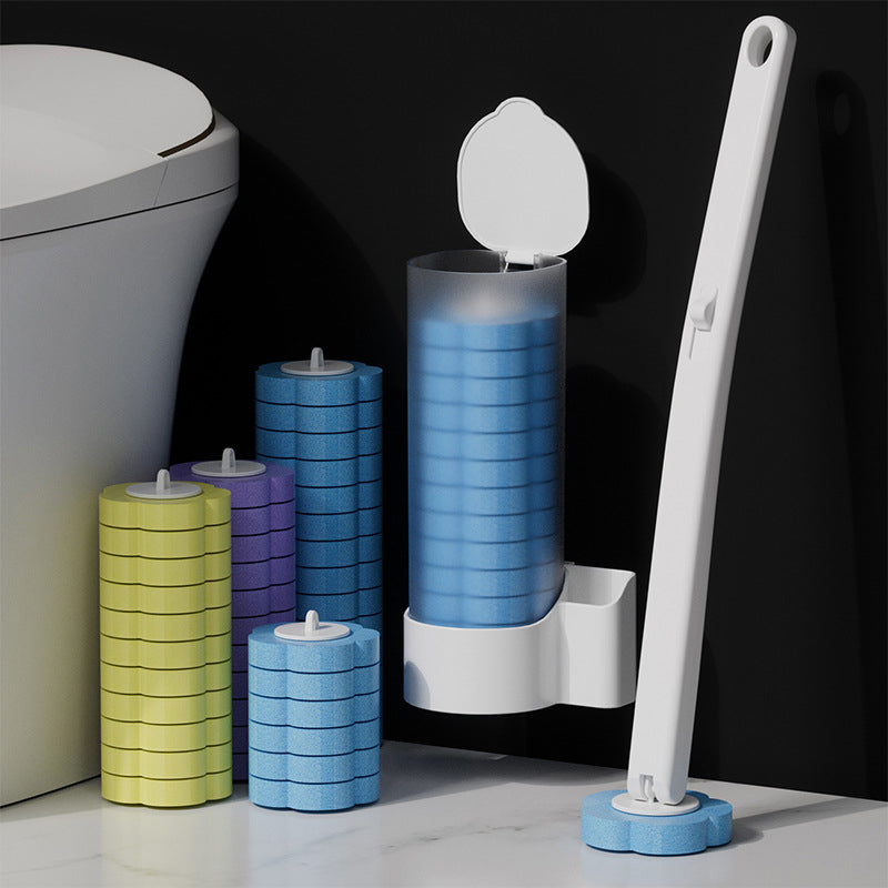 ⚡🧼 Disposable Toilet Cleaning System – Hygienic One-Click Cleaning, No Residue Left, Easy to Use & Disposable