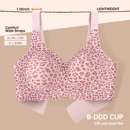 OEAK Jelly Wireless Padded Bra – Full Coverage Everyday Comfort Bra-A0010
