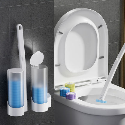 ⚡🧼 Disposable Toilet Cleaning System – Hygienic One-Click Cleaning, No Residue Left, Easy to Use & Disposable