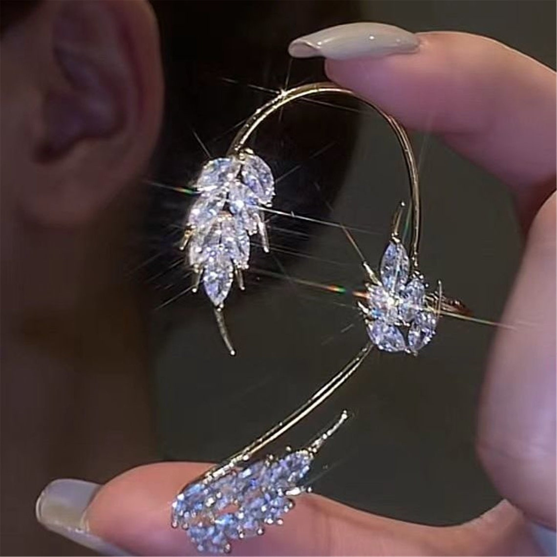 Angel wing earrings