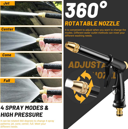 ✨Last Day 70% OFF💦Powerful High-Pressure Home Car Wash & Garden Sprayer