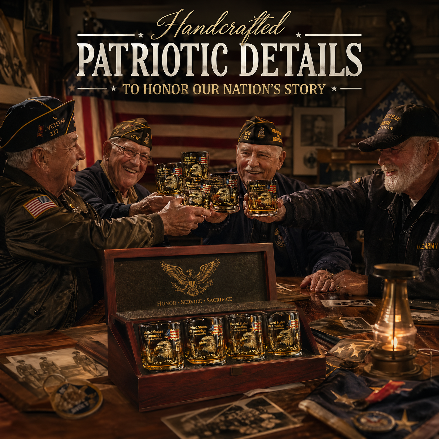 🏆 66K+ Sold ⚡ 250th Anniversary Patriotic Whiskey Glass (1776–2026) 🎁