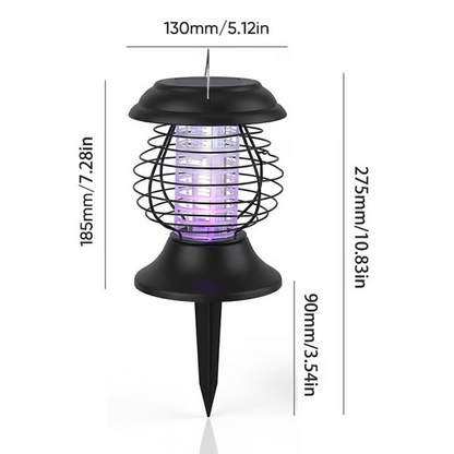 Smart Solar Dual-Mode Garden Zapper