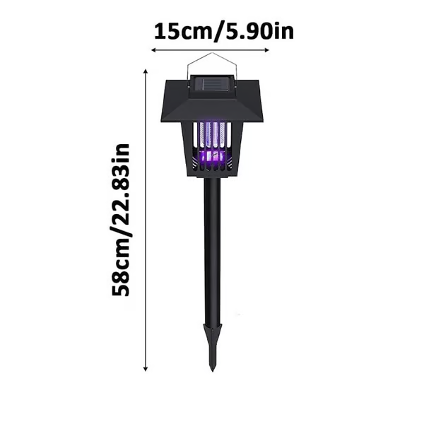 Smart Solar Dual-Mode Garden Zapper