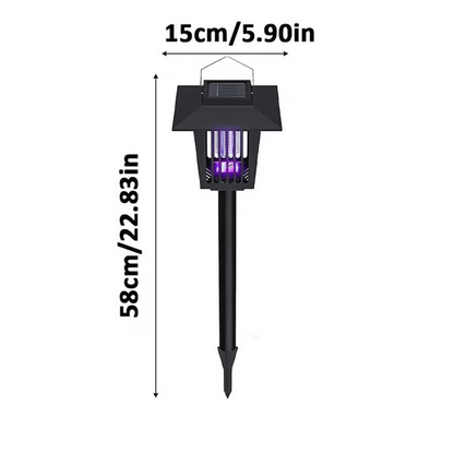 Smart Solar Dual-Mode Garden Zapper