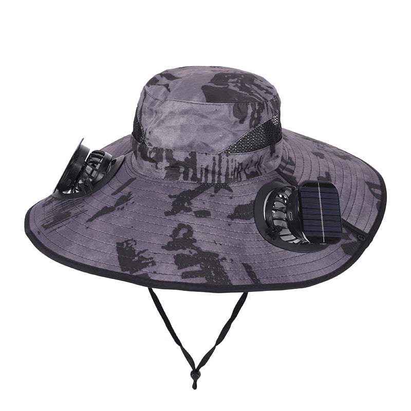 🔥🔥Father's Day Best Sellers ☀️Solar-Powered Outdoor Cooling Fan Hat