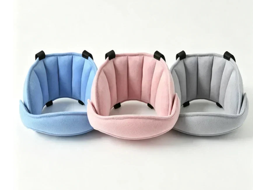 📢📢50% OFF !! ⏰Kids Car Sleeping Head Support Band – Adjustable Toddler Sleep Headrest Pillow, Anti-Droop Child Head Stabilizer for Car Seats, Prevent Neck Soreness During Road Trips