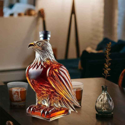 Eagle Whiskey Bottle – A Masterpiece of Craftsmanship and Strength, Capturing the Spirit of Freedom in Every Detail