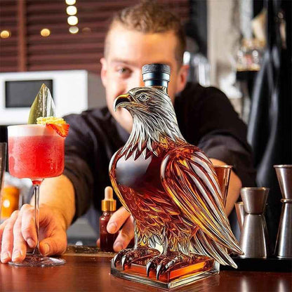 ✨ Premium Whiskey Decanters Eagle🦅💀🐙🚜⚓🚚🐶 A Masterpiece of Craftsmanship and Strength