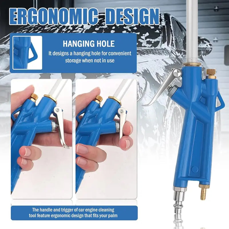 🥳2026 HOT SALE🥳💞50K+ SOLD 🚗 Heavy-Duty Pneumatic Air Blow Gun 💨 High-Pressure Metal Cleaning Tool for Auto Repair