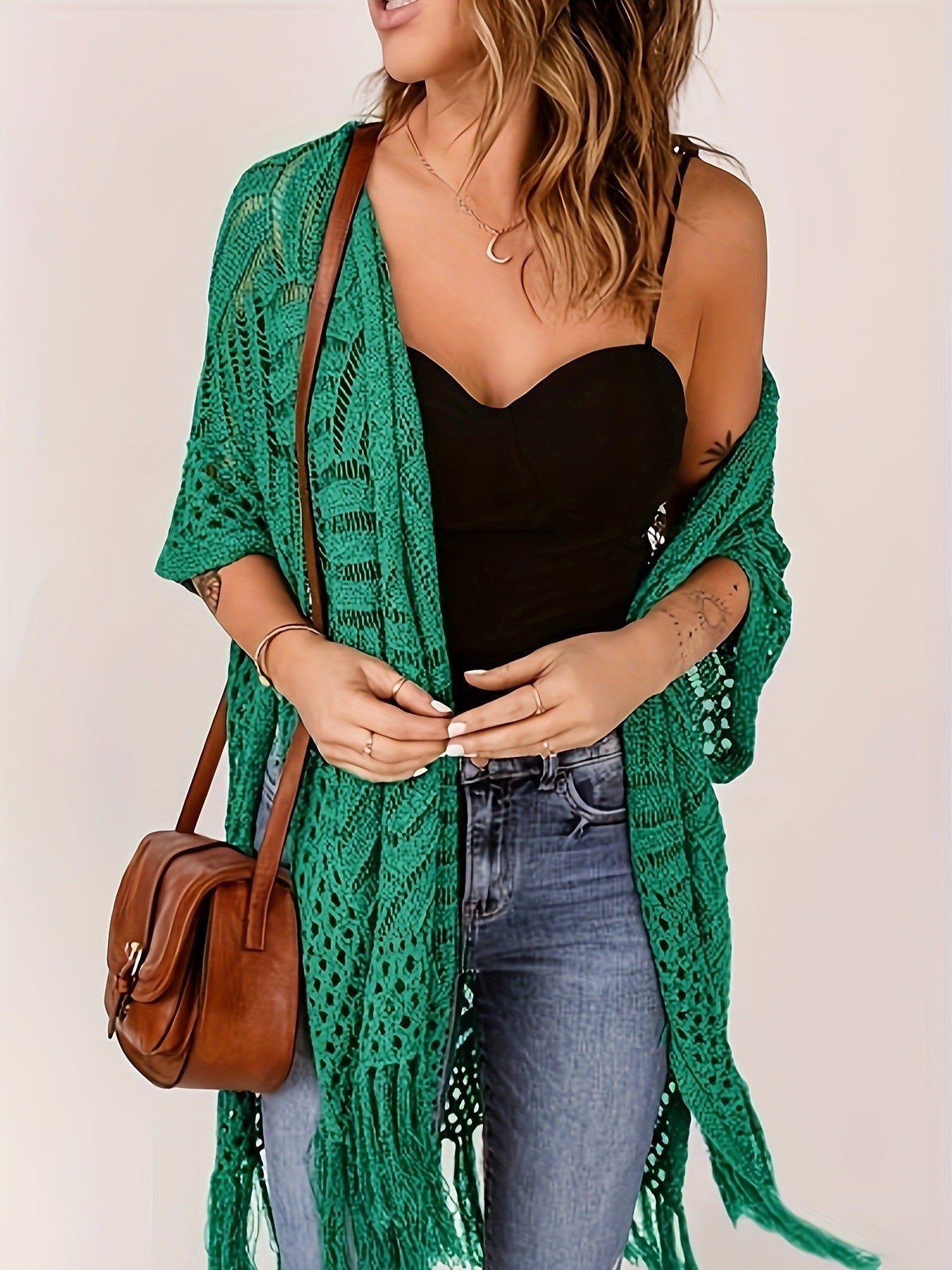✨🔥2026 Women's Lightweight Knit Cardigan 💖 Perfect for outdoor beach vacations and sun protection
