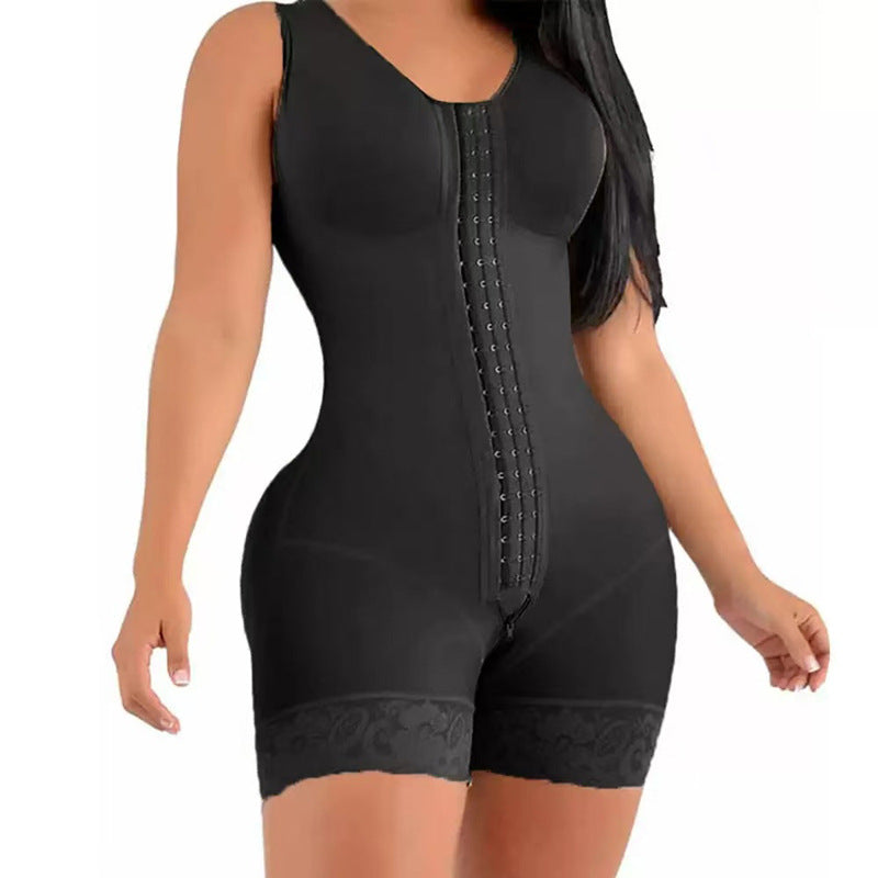 Fajas Colombianas Shapewear – Women's Tummy Control Full Body Shaper with Butt Lifter-A0007