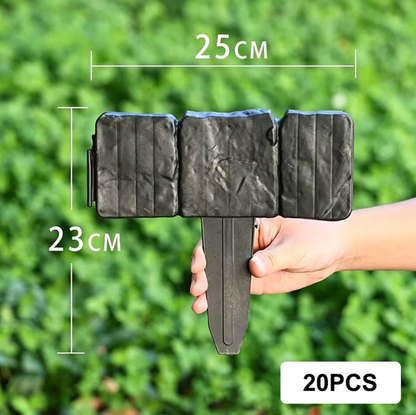 Imitation Stone Garden Fence - DIY Garden Edging Border