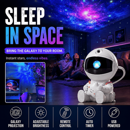 Astronaut Star Projector For Aesthetic Room Decor Gift