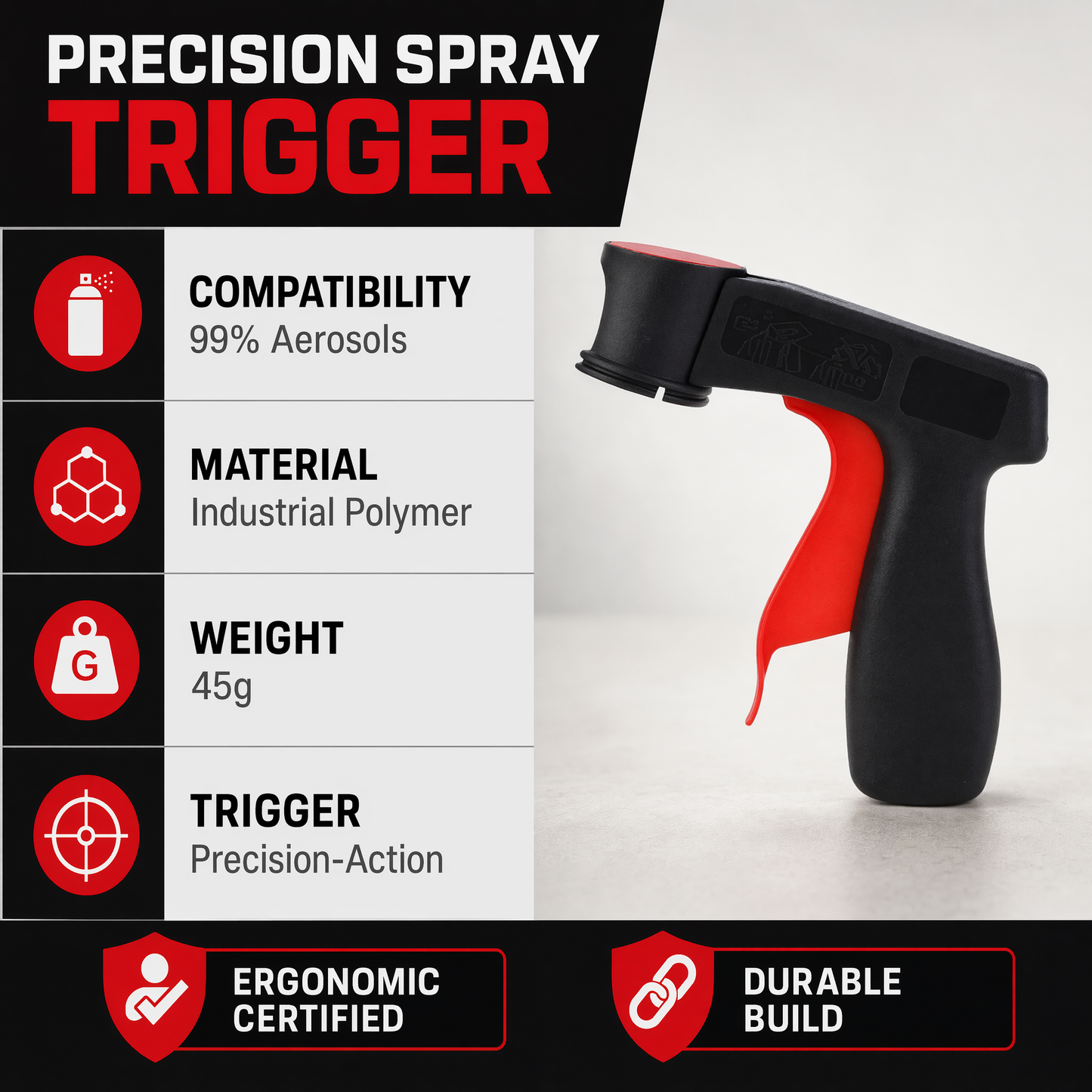 🎨 Spray Can Trigger Handle, Turn Any Can into a Pro Sprayer! 🚀