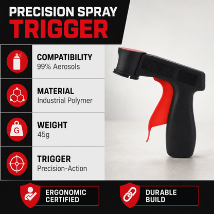 🎨 Spray Can Trigger Handle, Turn Any Can into a Pro Sprayer! 🚀