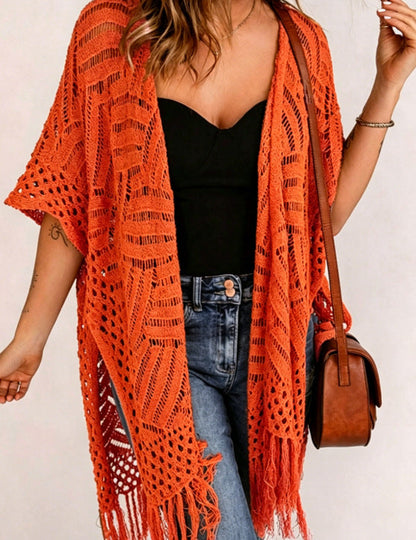 ✨🔥2026 Women's Lightweight Knit Cardigan 💖 Perfect for outdoor beach vacations and sun protection