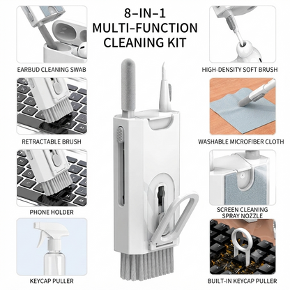 🔥Limited-time 50% off🔥Over 600,000 units sold in America🔥💕7-in-1 Laptop Keyboard and Phone Cleaning Brush Set