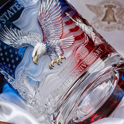 🔥Hot Sale 2026 USA 250th Anniversary Commemorative Glass🤩 – 1776-2026 Heritage Edition