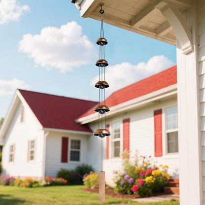 🏡 35" Brass Wind Chimes – Create a Peaceful Outdoor Retreat