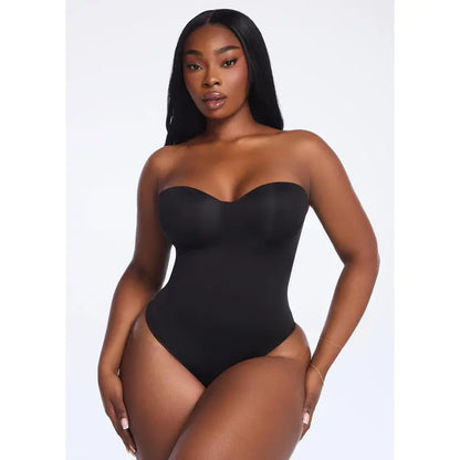 BraSculpt™ Strapless Bodysuit – High-Compression Sculpting Shaper-A0006