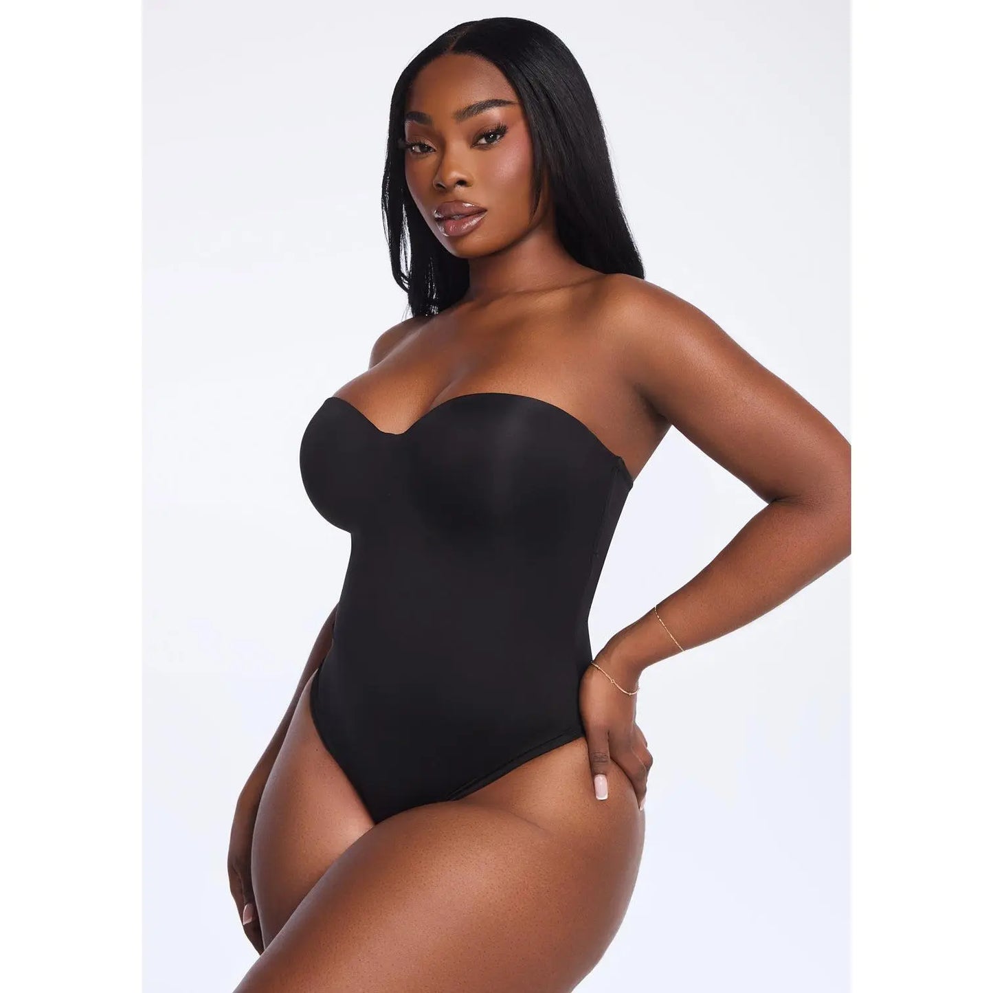 BraSculpt™ Strapless Bodysuit – High-Compression Sculpting Shaper-A0006