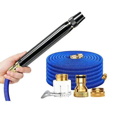 Father's Day Special: High-Pressure Expandable Garden Hose with 10X Spray Nozzle System