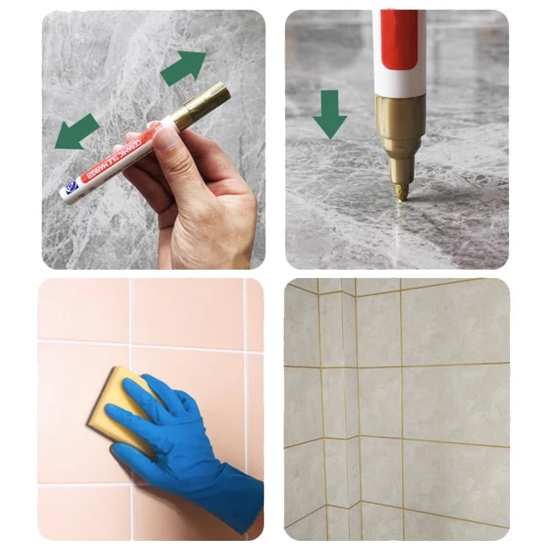 ⏰️Last day!!!🔥Buy 1 Get 1 Freee🔥Anti-Mould & Waterproof Joint Pen for Ceramic Tiles