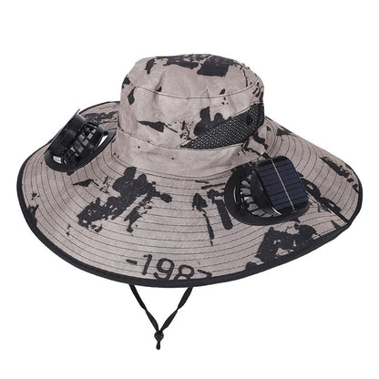 🔥🔥Father's Day Best Sellers ☀️Solar-Powered Outdoor Cooling Fan Hat